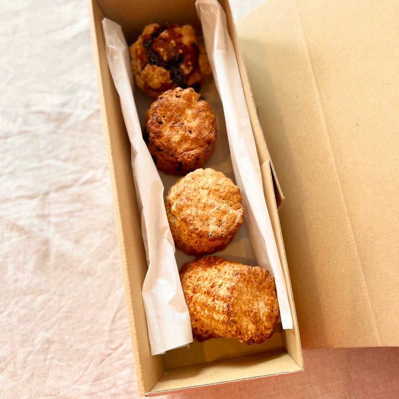 初回限定]選べるスコーン4個セット | dada scones