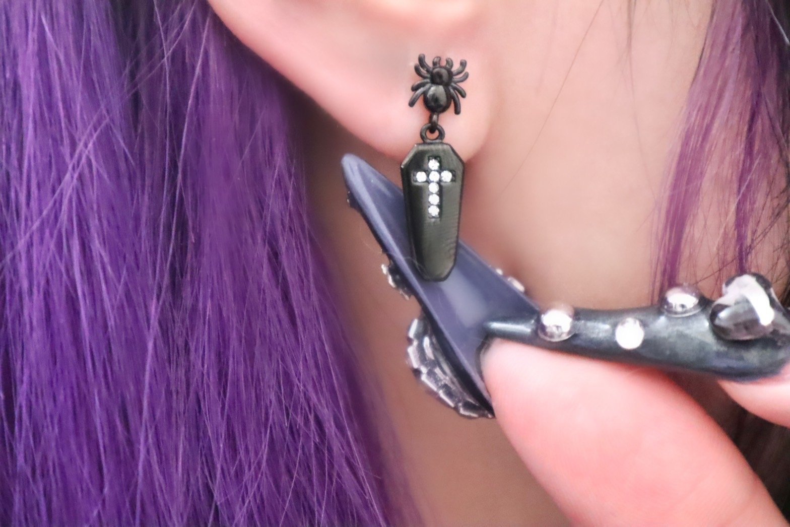 美品e.m.♡スパイダーピアス スパイダーピアス | Anmure