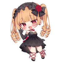 姫命令。アクリルキーホルダー
