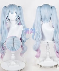 VOCALOID 初音ミク 雪ミク2023 ラビットホール コスプレ ウィッグ