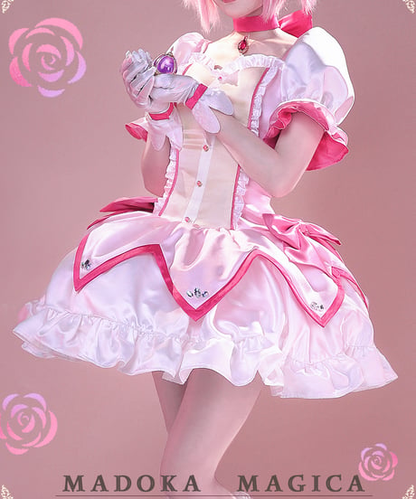 魔法少女まどか☆マギカ 鹿目まどか まどマギ 魔法少女 コスプレ 衣装 iCOS