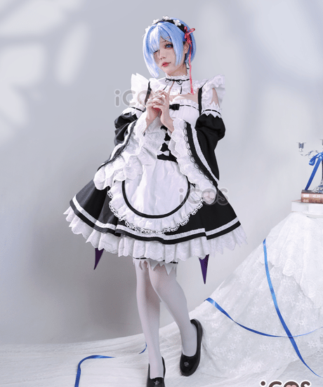 Re:ゼロから始める異世界生活 レム ラム 通常版 リゼロ コスプレ 衣装 iCOS