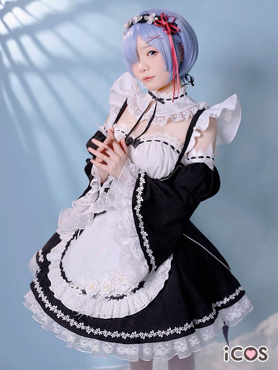 Re:ゼロから始める異世界生活 豪華版 レム ラム リゼロ コスプレ 衣装