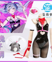 VOCALOID 初音ミク ラビットホール DECO*27 バニーガール 衣装 コスプレ 歪萌舎