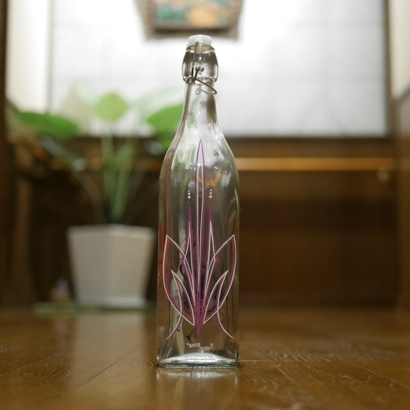 ☆ガラス瓶☆インテリア☆ピンストライプ | CASSIS