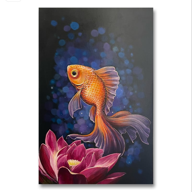 絵画：ANNA．Ｋ　海月と金魚 絵画：ANNA．K 海月と金魚 絵画：ANNA．K 海月と金魚 冥王星の金魚
