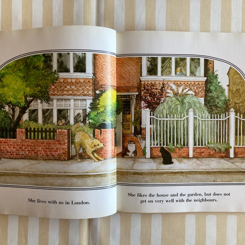 ☆猫△ルース・ブラウン「OUR CAT FLOSSIE」 ねこ ネコ 洋書絵本 英語