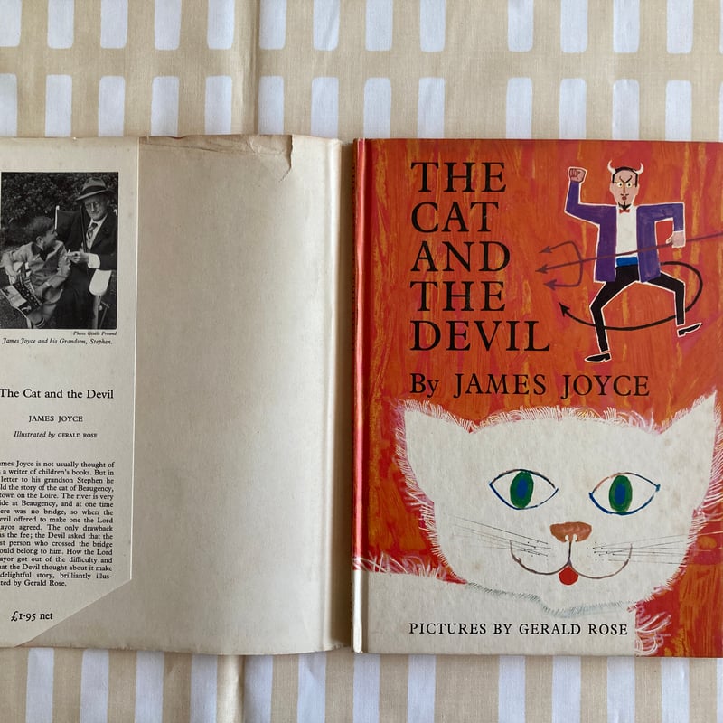 △猫△『猫と悪魔』英語版 ジェイムズ・ジョイス ジェラルド・ローズ