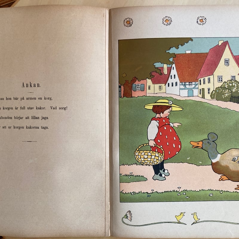 ドイツ語　アンティーク本　絵本 ドイツ古書 ファッションの本