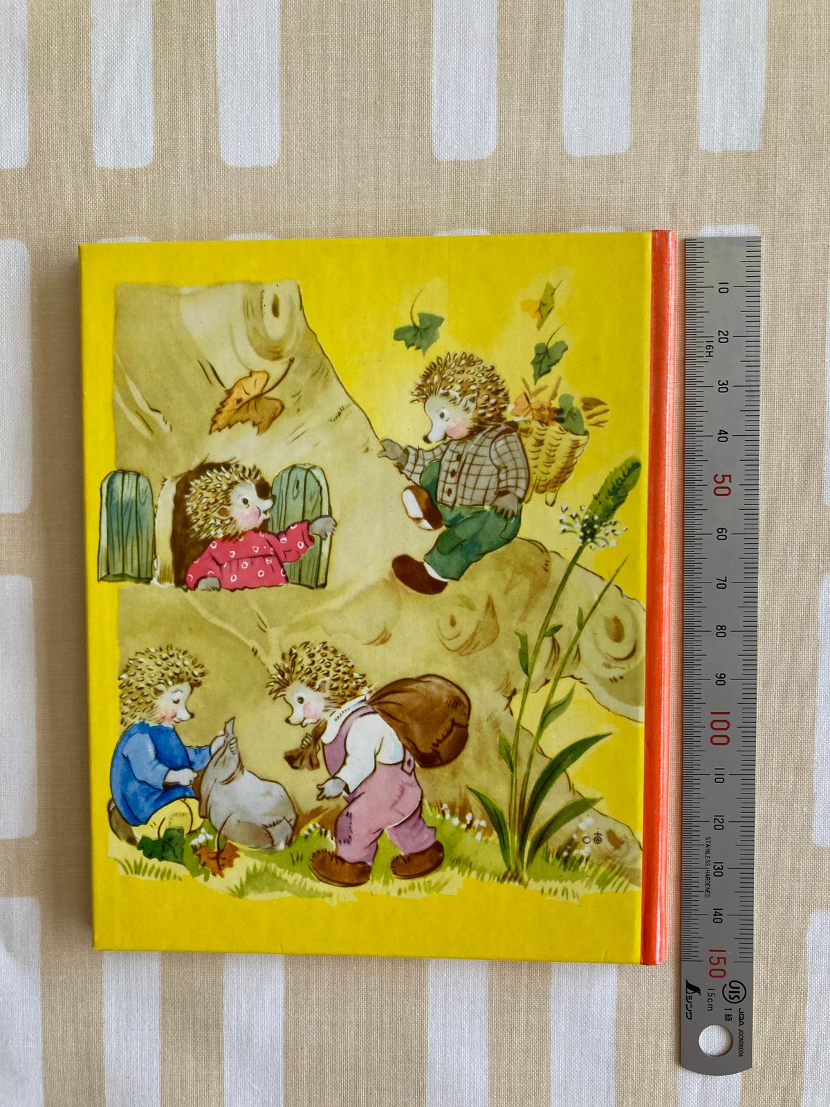 ハリネズミ一家『Familie Igel.』はりねずみ ドイツ語 | 書古四角