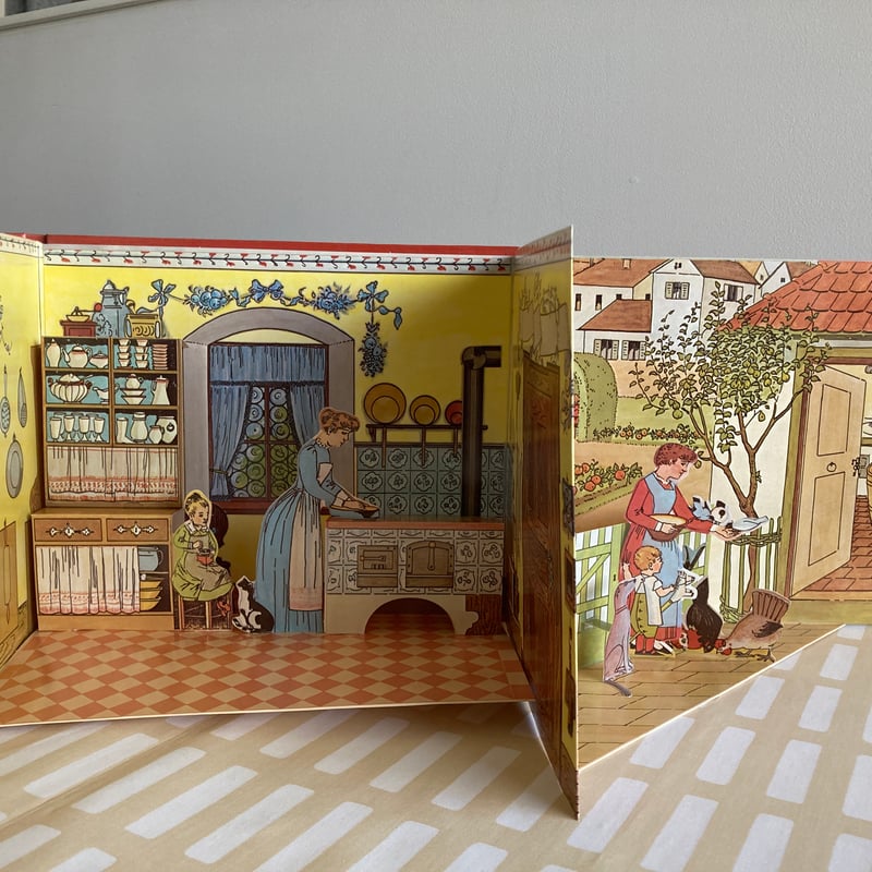 ◇しかけ絵本◇メッゲンドルファー「La Maison de Poupee」人形 ◇しかけ絵本◇メッゲンドルファー「La Maison de Poupee」人形