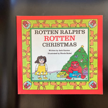 ▲猫▲Rotten Ralph's Rotten Christmas （あくたれラルフのクリスマス 英語版 ペーパーバック）