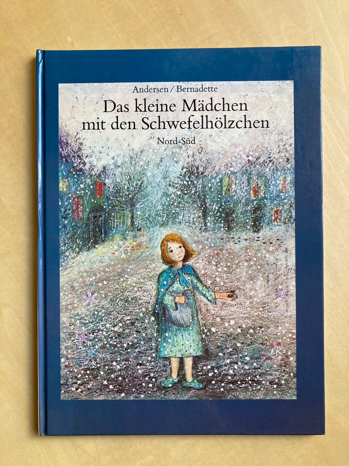 マッチ売りの少女のドイツ語版 バーナデット・ワッツ「マッチ売りの少女」 ドイツ語 | 書古四角