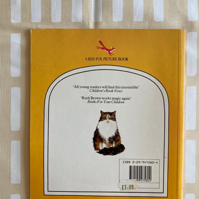 ☆猫△ルース・ブラウン「OUR CAT FLOSSIE」 ねこ ネコ 洋書絵本 英語