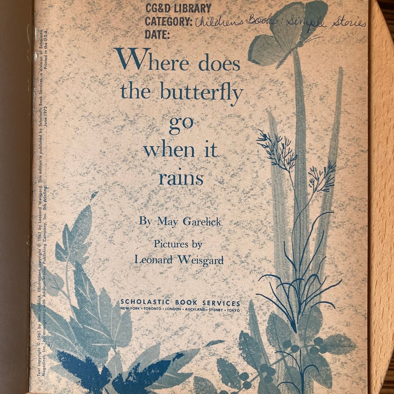 Where does the butterfly go when it rains(あめがふ Where does the butterfly go when it rains(あめがふ