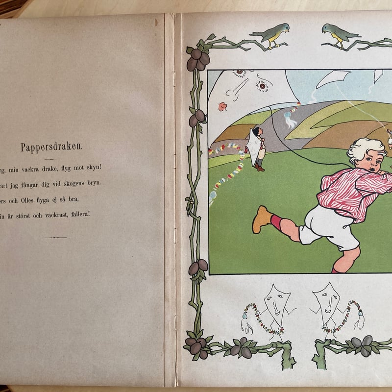 レア1920年カスパリ愛らしいドイツの絵本アンティーク洋書ジャンクジャーナル レア1920年カスパリ愛らしいドイツの絵本アンティーク洋書