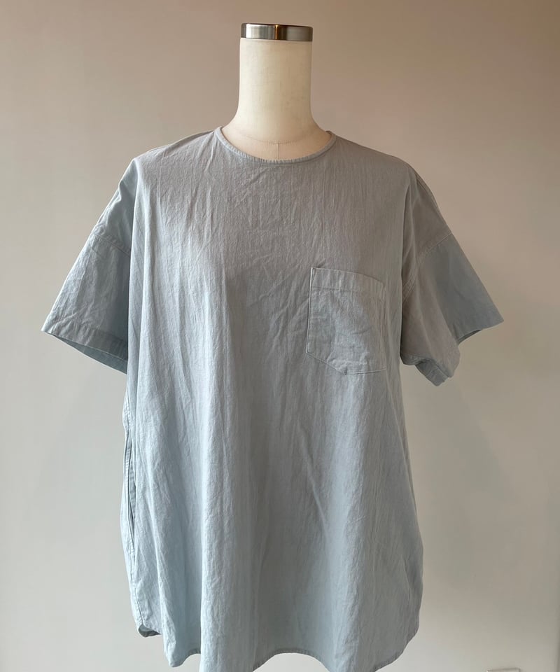 ゴーシュ　ライトブルー 半袖シャツ ゴーシュライトブルー 半袖シャツ