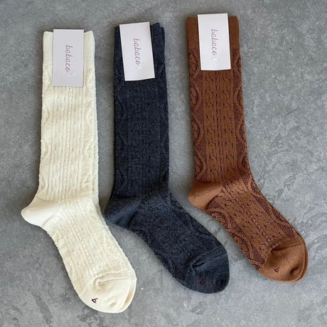 babaco｜CABLE SOCKS