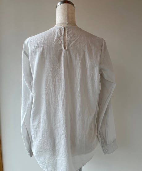 ゴーシュ｜100／1ローン　クルーネックプルオーバーシャツ