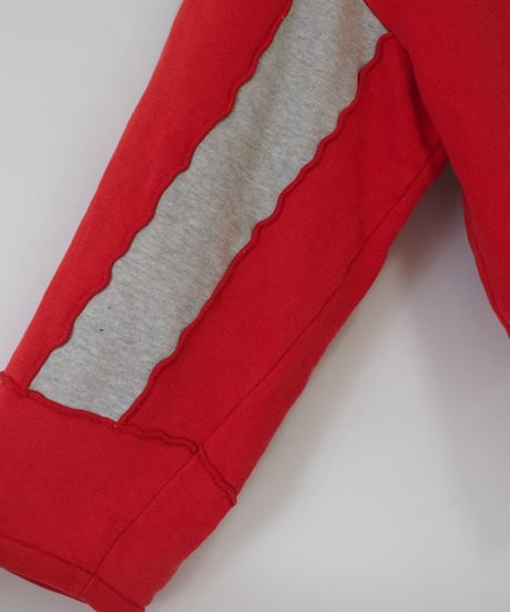 red gray sweat