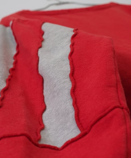 red gray sweat