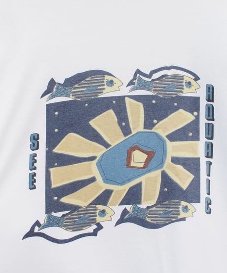 Aquatic see fish and sun Tee