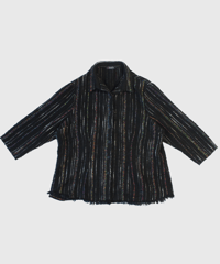 black handwoven jacket [France]
