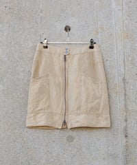 champagne gold skirt