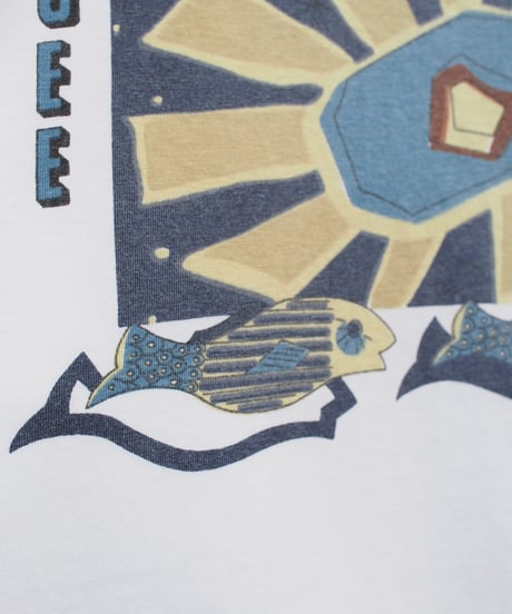Aquatic see fish and sun Tee
