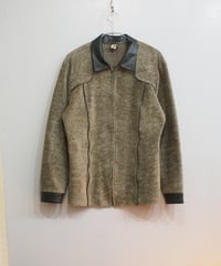 green moss chenille jacket