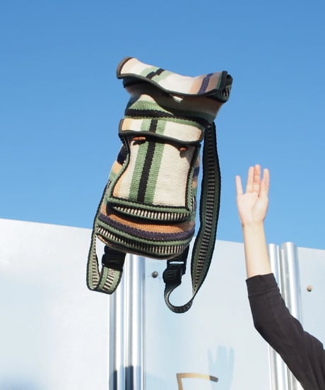 Drawstring Rag Backpack