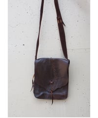 Brown leather bag