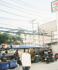 white silk shirt