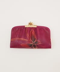 Pink glossy flowers poach