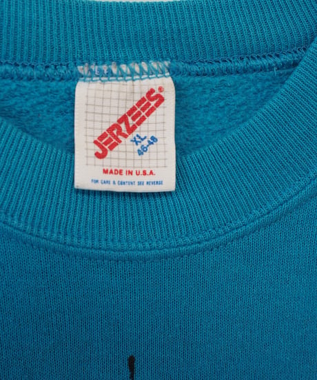 80s blue ohio house sweat
