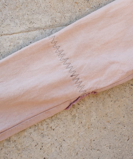 pink ethnic over sized parka
