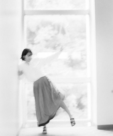 [France] pleats skirt
