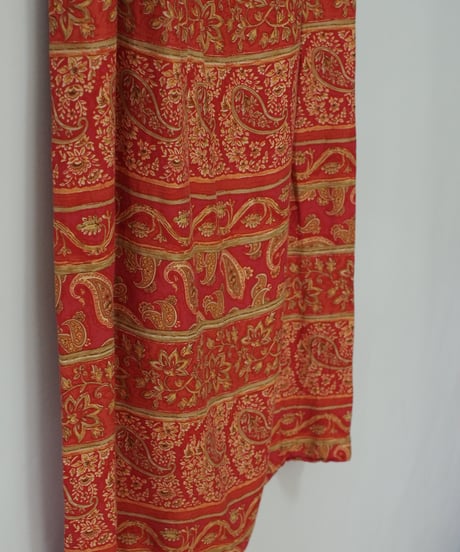 Vintage Talbots pink flowers skirt