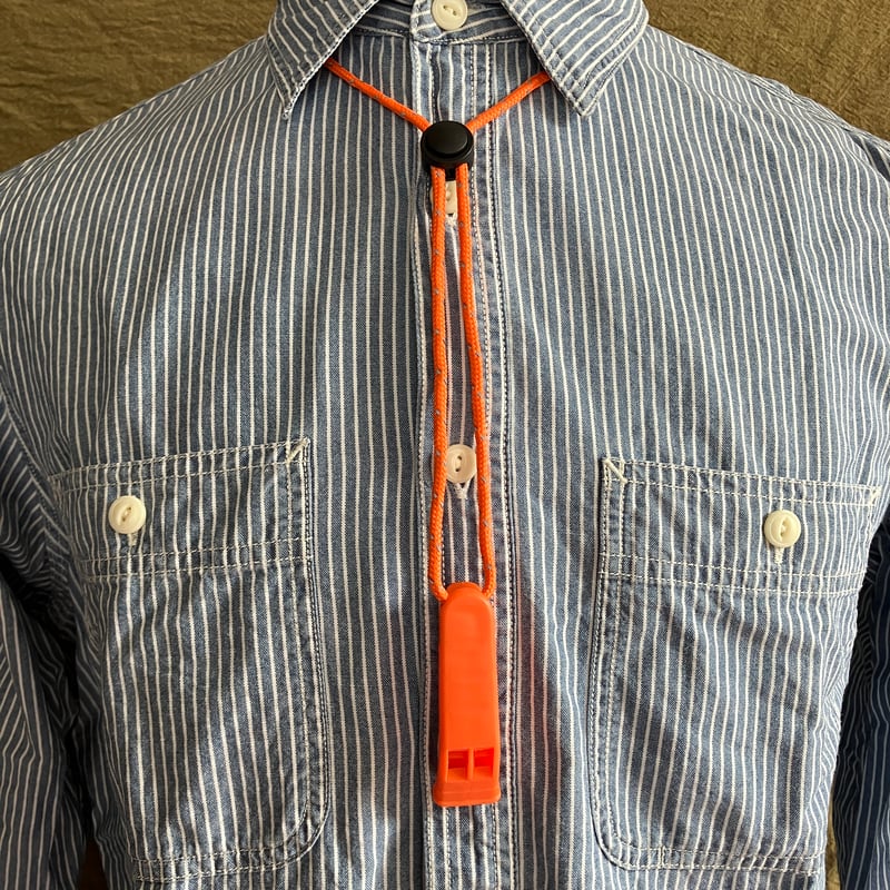 非常用ホイッスル（オレンジ） | 雑貨店 辿途迂