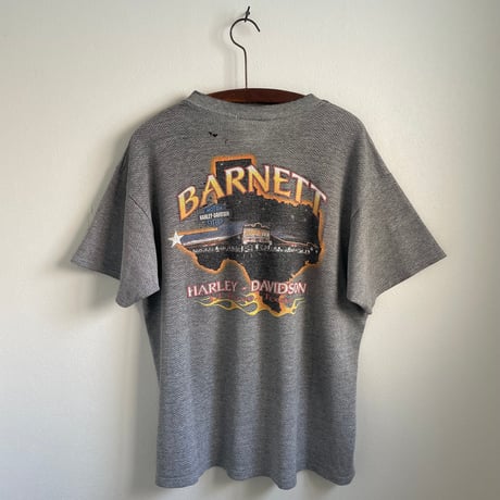 "HARLEY" gray pocket Tshirt