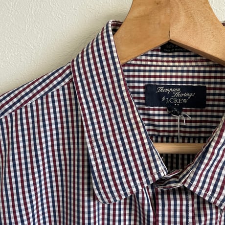 "J.CREW" check shirt