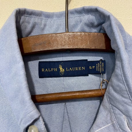 ”RALPH LAUREN S/P”light blue shirt