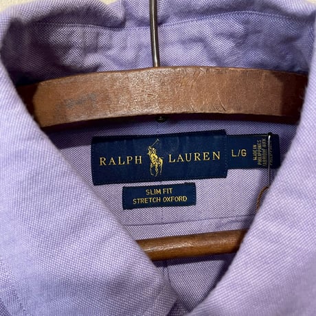 ”RALPH LAUREN” purple shirt