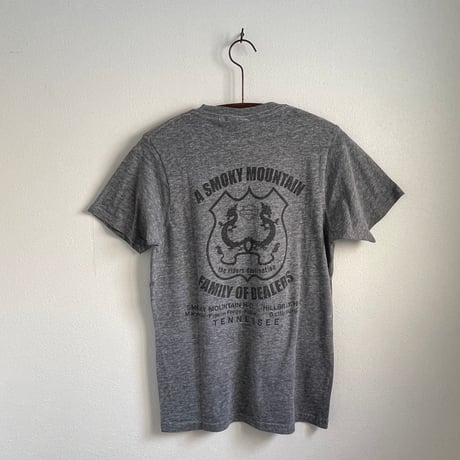 "HARLEY" gray back print Tshirt