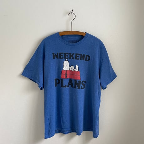 "snoopy weekend plans " Tshirt