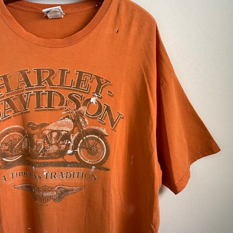 "HARLEY" orange Tshirt