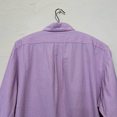 ”RALPH LAUREN” pink check shirt
