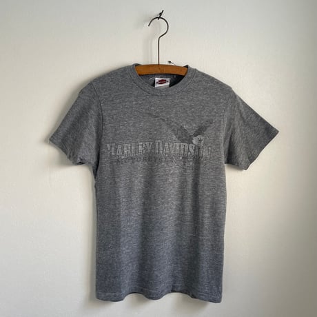 "HARLEY" gray back print Tshirt