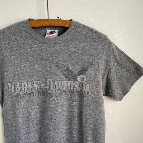 "HARLEY" gray back print Tshirt