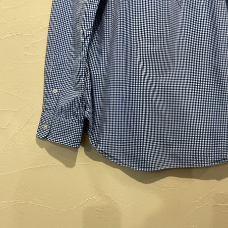 ”RALPH LAUREN” blue check shirt